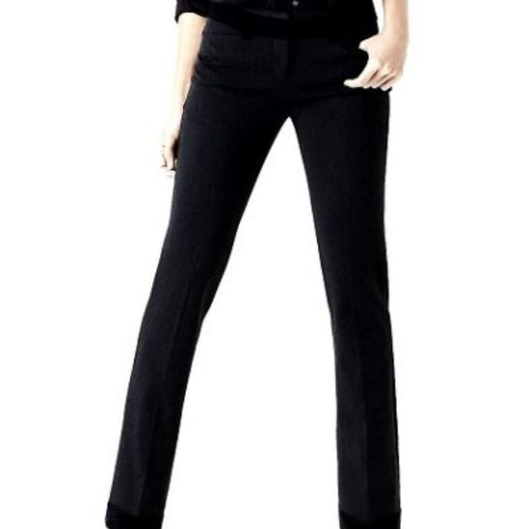 Express Low Rise Editor Pants w/ Cuff bottom - Picture 1 of 13